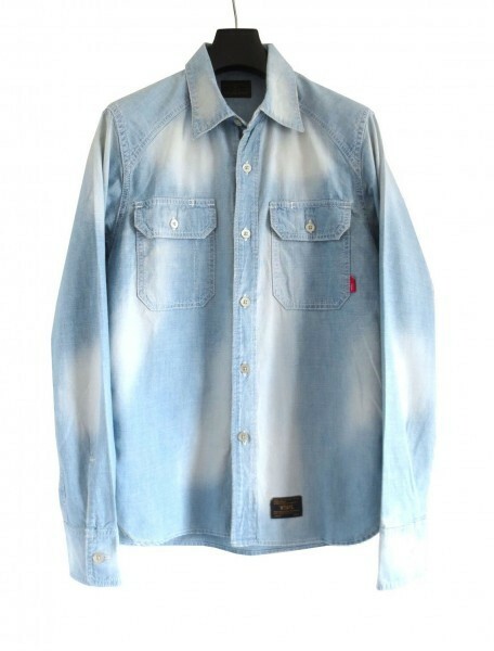 WTAPS CELL L/S SHIRTS COTTON CHAMBRAY 1 ダブルタップス デニム シャンブレー シャツ W)TAPS ※レターパック発送