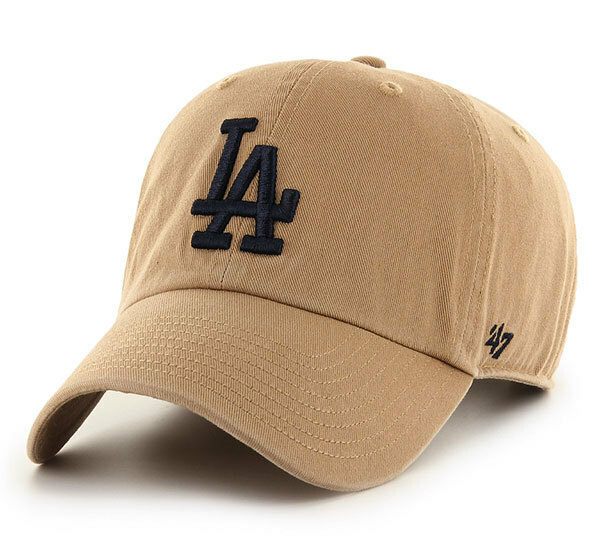 ’47 Brand (フォーティーセブン) ロサンゼルス ドジャース キャップ Dodgers ’47 CLEAN UP Khaki ベースボールキャップ