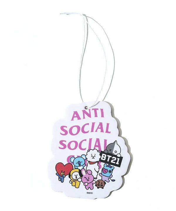 AntiSocialSocialClub (アンチソーシャルソーシャルクラブ) エアフレッシュナー BT21 | ASSC Black Ice Air Freshner (Squash Scent)