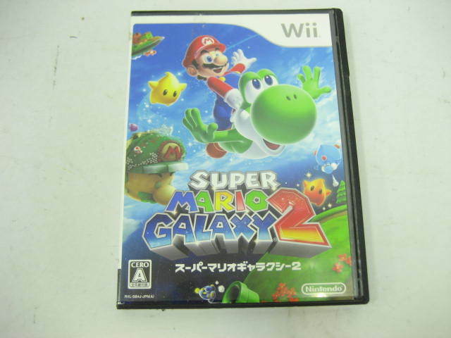 Wii SUPER MARIO GALAXY2 スーパーマリオギャラクシー 2 ゲーム ソフト　