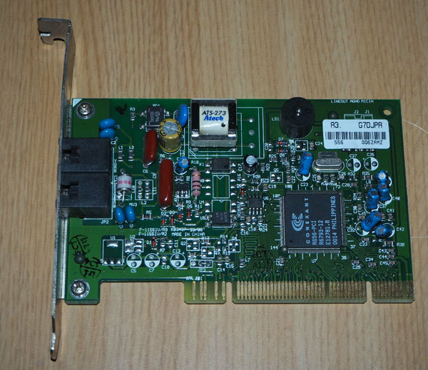 ▲　モデムカード　PCI　F-1156IV/R3 KB3497　MODEM　内蔵　▲