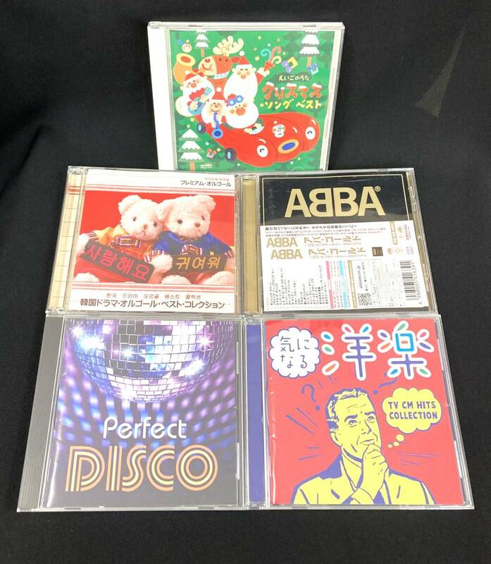 【B】【734】☆★【5枚まとめ売り】CD ABBA アバ 洋楽 韓国 ディスコ クリスマス ☆★
