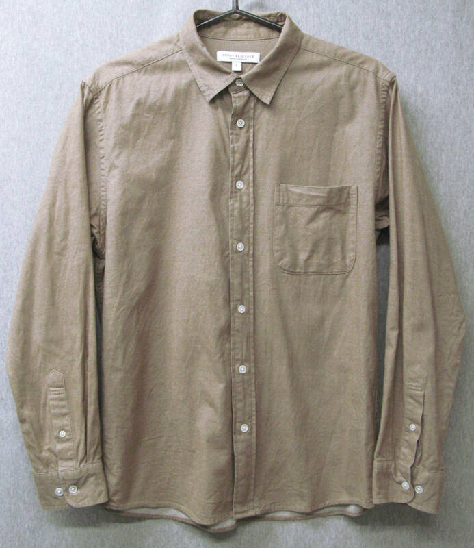 アーバンリサーチ：厚手 綿素材 シャツ L 未使用 展示品 （ 長袖シャツ ネルシャツ 秋冬 URBAN RESEACH Men's COTTON SHIRT L Brand New 