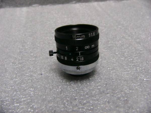 ★中古美品★Keyence Cマウントレンズ CV-L16 16mm 1:1.6 複数有