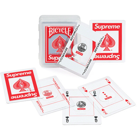 supreme 20aw Bicycle Clear Playing Cards トランプ