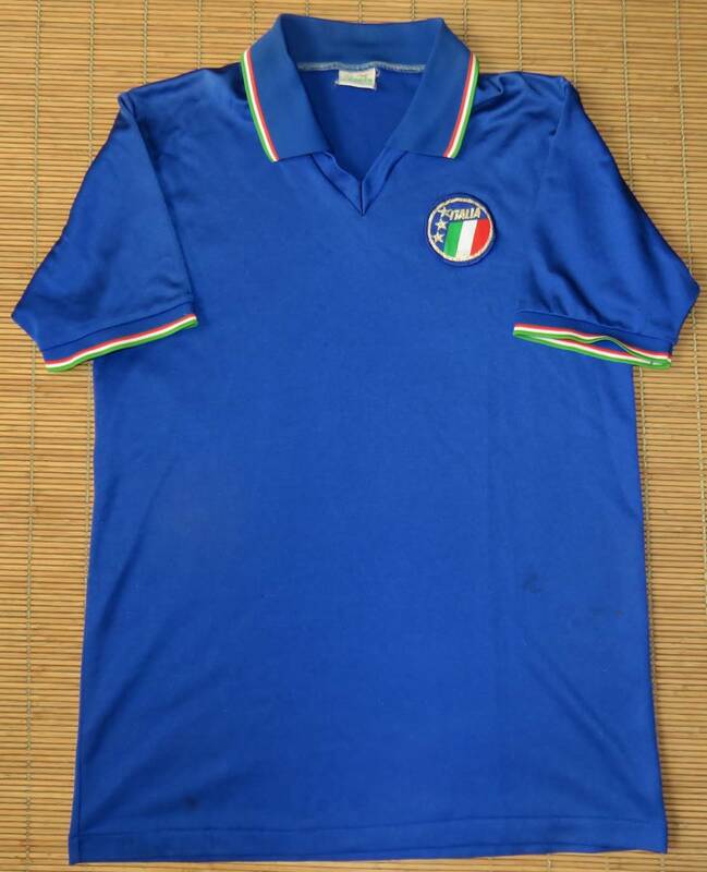 正規品 ディアドラ製 1986-88 イタリア代表～ホーム用 半袖 ユニフォーム/ジャージ 1986 ワールドカップ 1988 ヨーロッパ選手権 ビアリ