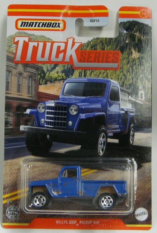 マッチボックス【TRUCK SERIES】WILLYS JEEP PICKUP 4x4