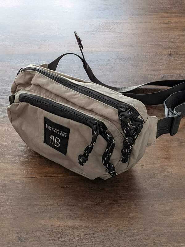 BREAKFAST & Co NYC WASHED NYLON waist pack XS ／新品◆ブレックファスト　ウエストバッグ ￥6380／ボディバッグ／ミニバッグ／ポーチ