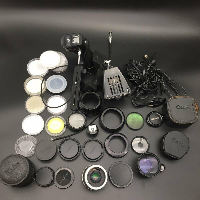 RT0201-1-4 フィルター キャップ テレプラス テレコンバーター レンズフード 他 カメラ用品 まとめ 80サイズ