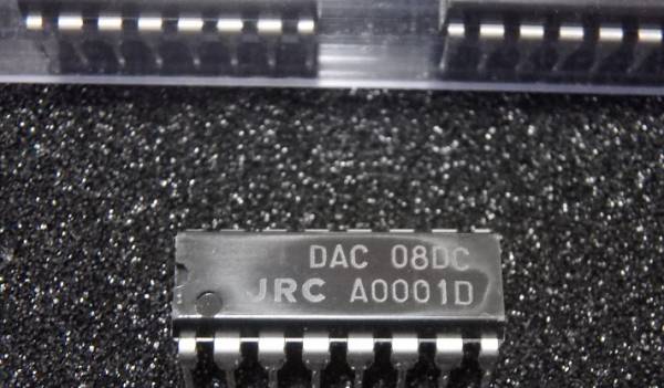 JRC　8ビット高速D / Aコンバータ　NJMDAC-08DC　4個