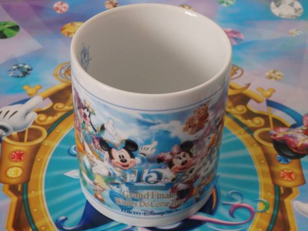 即決♪新品♪東京ディズニーシー グランドフィナーレ 15周年記念 2017 マグカップ♪TDR TDL TDS♪