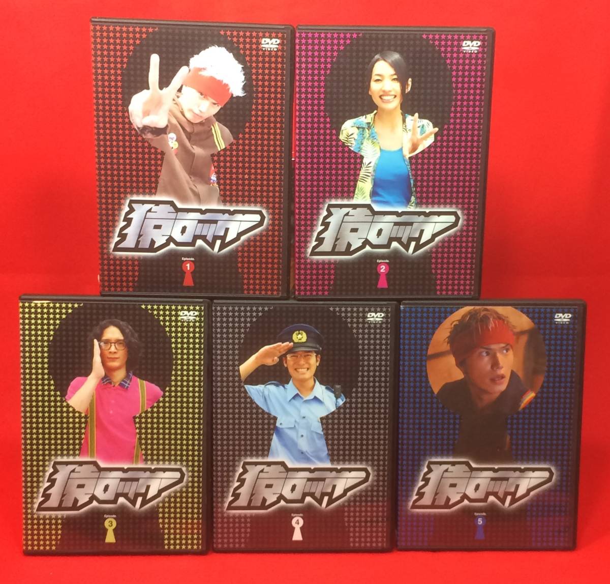 猿ロック [レンタル落ち] (全5巻) [ DVDセット] (132)市原隼人 芦名星 渡部豪太 高岡蒼甫 中村ゆり 黒川智花石橋杏奈 みさきゆう 
