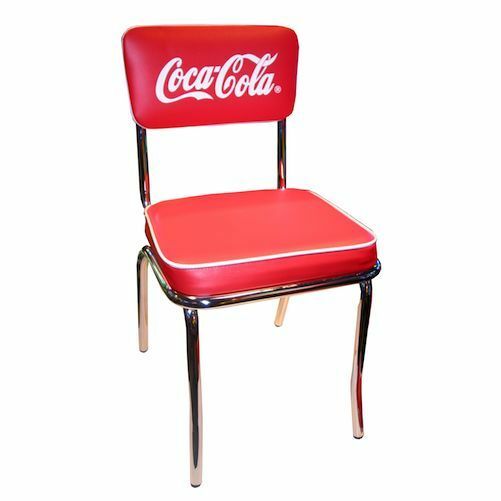 Coca-Cola コカコーラ カフェチェア USA イス 椅子 赤 オールディーズ ダイナー カフェ 60s 50s 西海岸風 インテリア アメリカン雑貨