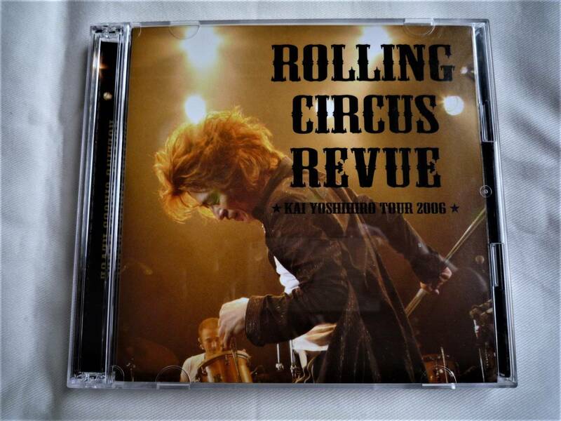極美品FC限定品 DVD+CD（２枚組） 甲斐よしひろ ローリング・サーカス・レビュー TOUR2006 KAIC3 甲斐バンド