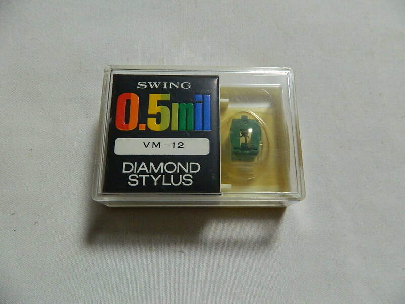 ☆0293☆【未使用品】SWING 0.5mil DIAMOND STYLUS VM-12 レコード針 交換針