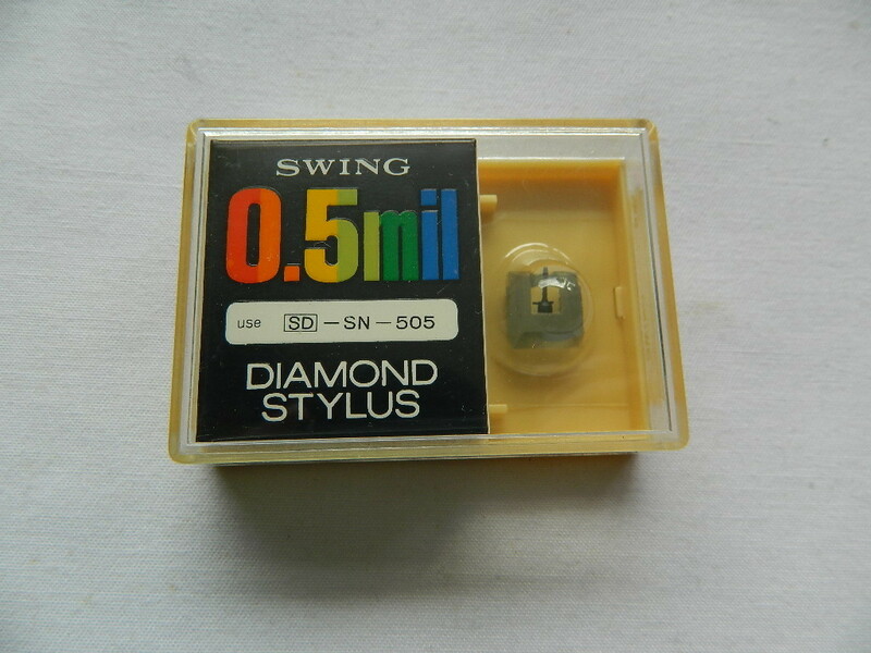 ☆☆【未使用品】SWING 0.5mil DIAMOND STYLUS サンスイ SD-SN-505 レコード針 交換針