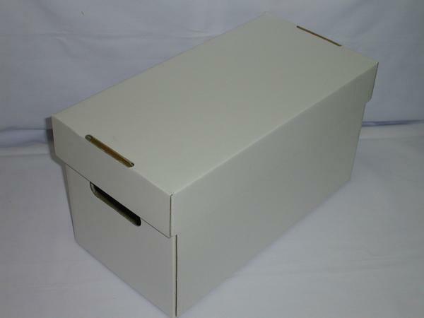 ☆レコード（ＥＰ）保管用カートンボックス（白）未組立×５箱組