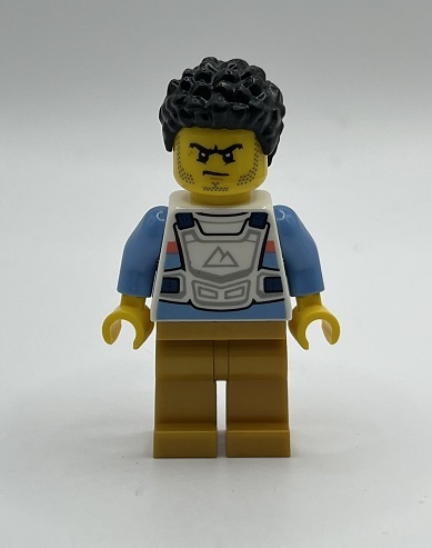 即決　新品　未使用　レゴ　LEGO　ミニフィギュア　ミニフィグ　シティ　タウン　スタントマン　男性　男の人