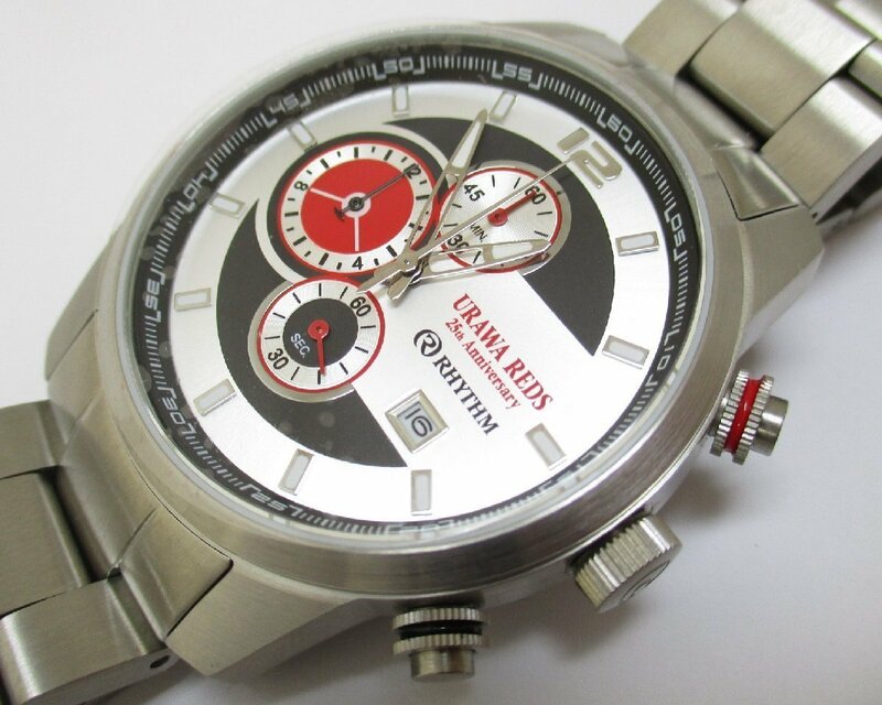 ■浦和レッズオフィシャルウォッチ 25周年記念■未使用■クロノグラフ 9ZR006RD19■メンズ腕時計