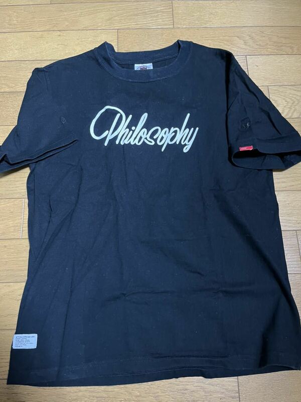 Wtaps philosophy STORE限定 ロゴTシャツ Sサイズ
