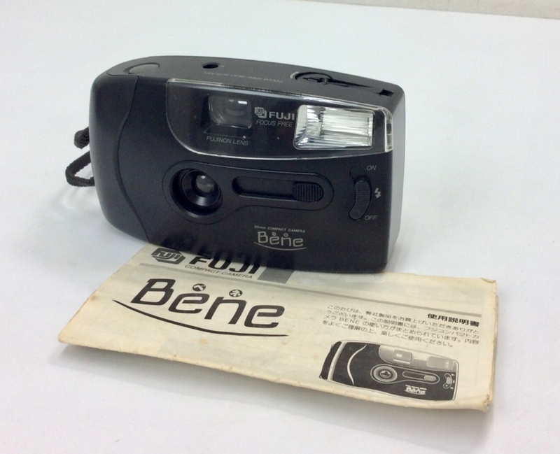 【中古現状品】 FUJI 富士フィルム Bene ベネ 35mm コンパクトフィルムカメラ K1225