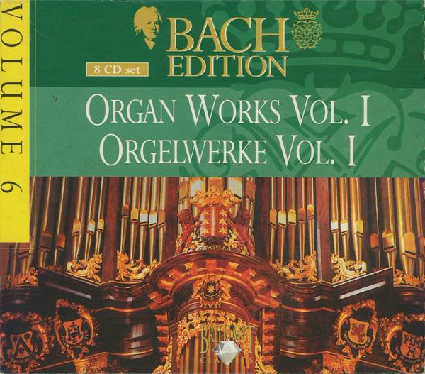 送料無料！バッハ「BACH edition Vol.6_Organ Works vol.1」8CDセット_輸入盤