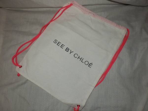未使用★正規品★SEE BY CHLOE シーバイクロエ★保存袋★バッグ