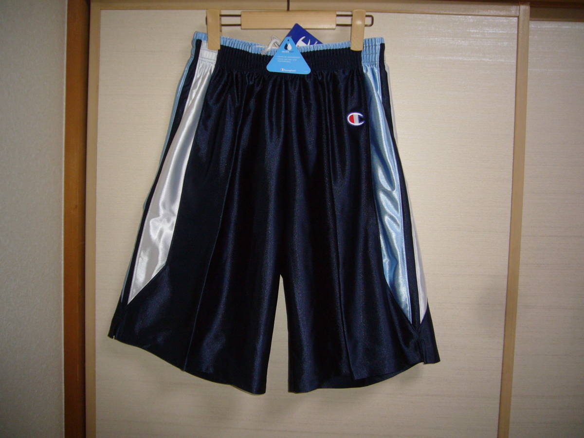 チャンピオン ハーフパンツ 紺 Lサイズ