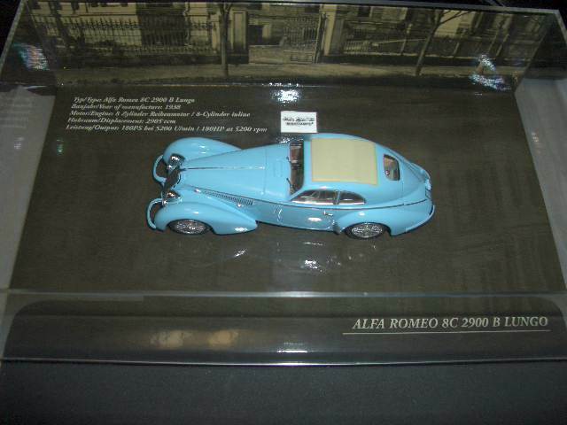 1/43 アルファロメオ 8C 2900 B LUNGO 1938 Alfa Romeo