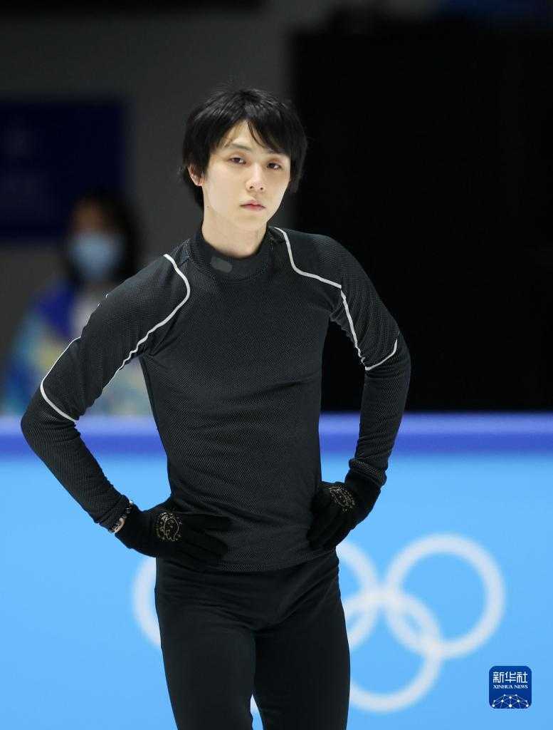 新品 XXLサイズ 紺 ネイビー アンダーアーマー 北京オリンピック羽生結弦選手練習着用モデル コールドギア インナーシャツ YUZURUHANYU