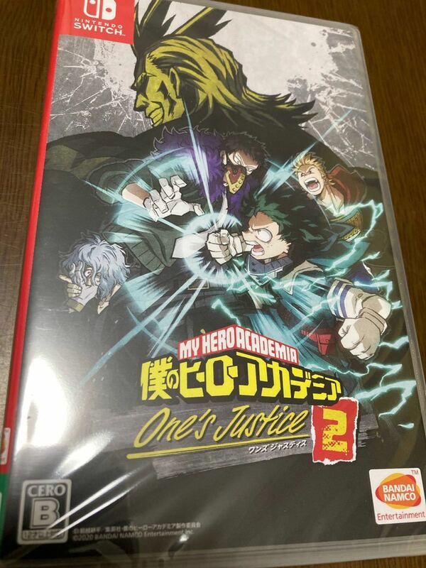 送料無料 新品未開封 ニンテンドースイッチ ソフト 僕のヒーローアカデミア One’s Justice2 Nintendo Switch ワンズジャスティス2