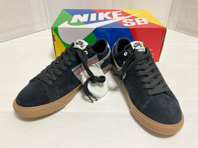 【新品未使用 26.5cm】Nike SB Blazer low WACKO MARIA ナイキ ブレーザー ワコマリア Black 黒