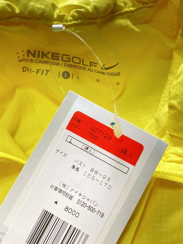 ■送料無料■ NIKE ナイキゴルフ　サイズL レディースウェア　半袖　ストレッチ　ドライ