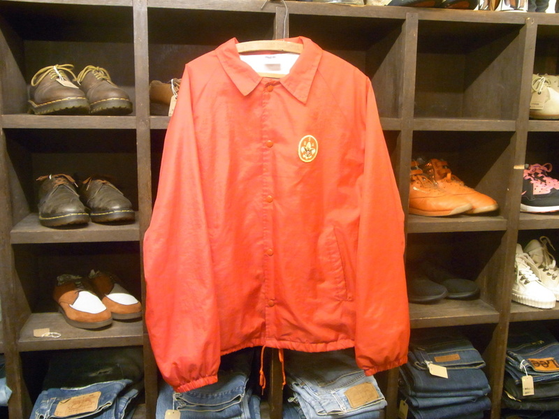 MADE IN USA BSA BOY SCUOUT COACH JACKET RED SIZE L アメリカ製 ボーイスカウト コーチ ジャケット BSA
