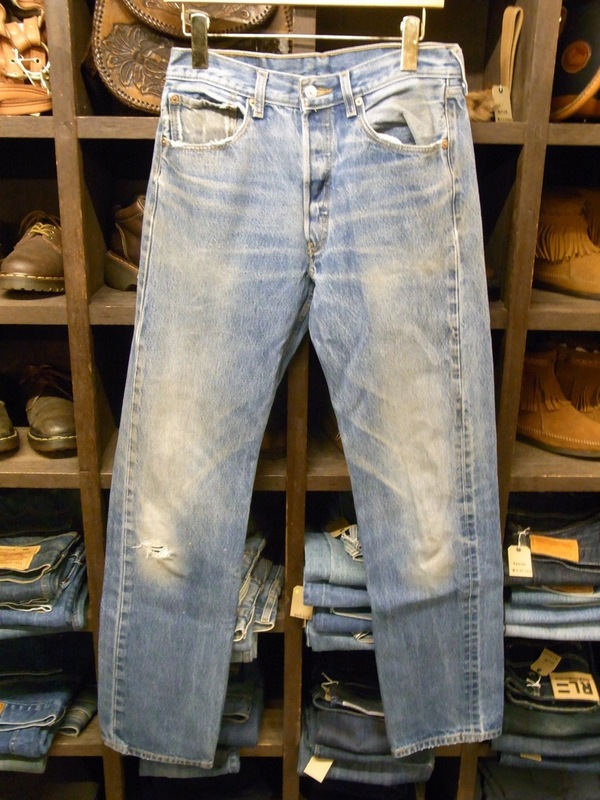 LEVI'S #501 DAMAGE DENIM PANTS SIZE 32 リーバイス デニム パンツ Gパン ジーンズ