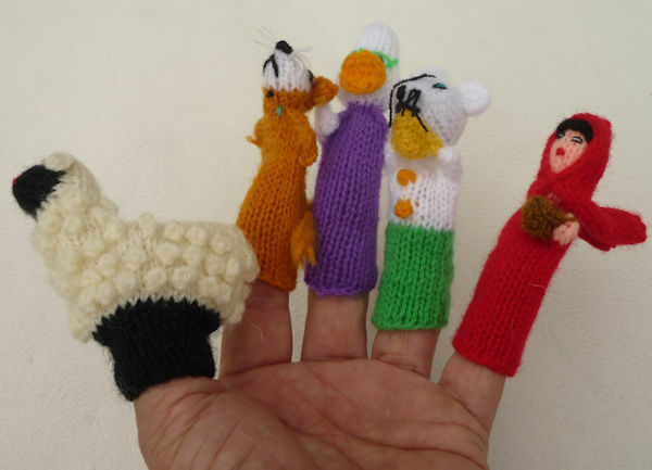 送料無料 可愛 指人形 ５個セット 動物 鳥　ペルー アンデス インカ プーノ 手編み チチカカ湖 32 フォルクローレ衣装 フォルクローレ音楽