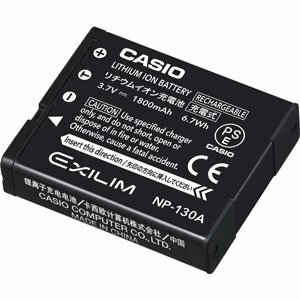 日本語 CASIO カシオ 純正 バッテリー NP-130A 新品 エクスリム　国内仕様　正規品