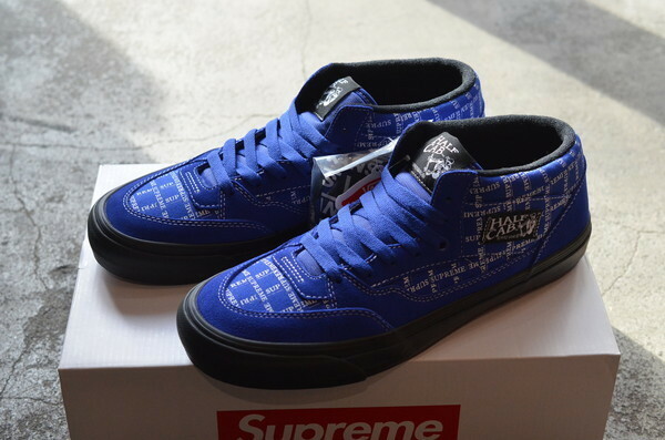 SALE■VANS × SUPREME Half Cab Pro 92■スニーカー バンズ シュプリーム 10.5 ハーフキャブ