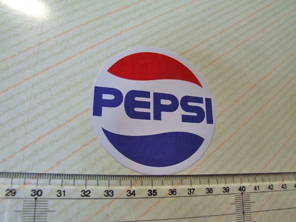 PEPSI/ペプシ/ステッカー/シール/？☆　※ ヤフーショッピングストア/レア物商会・健美堂でも大量出品中！