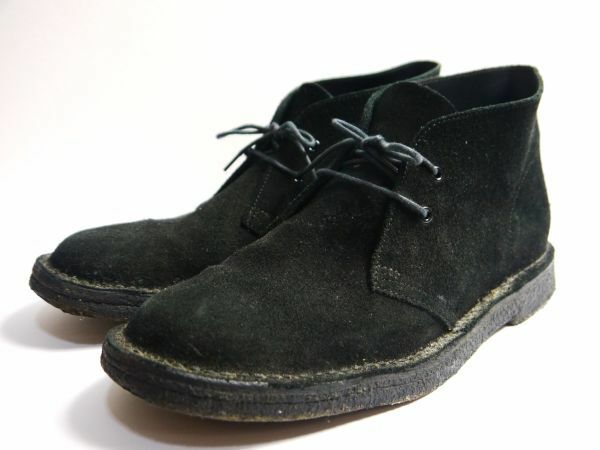 美品 リーガル REGAL ブーツ 黒 スエード 25.0cm R775-85