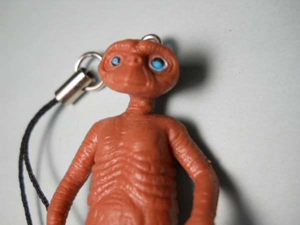 携帯ストラップ E.T. 映画ET 地球外生命体 スティーブン・スピルバーグ ユニバーサルス フィギュア マスコット アクセサリー キャラクター