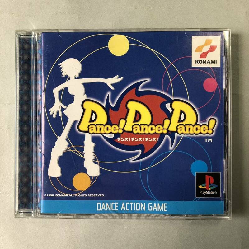 ダンス！ダンス！ダンス！　PSソフト　プレイステーション　SONY コナミ　Dance！Dance！Dance！