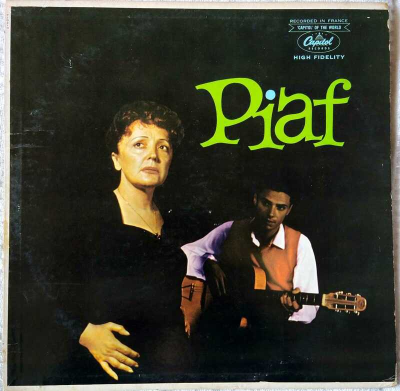 usLP Edith PIAF// PIAF! capitol T10210 Edith Piaf With The Orchestra Of Robert Chauvigny オリジナル盤 