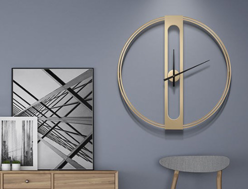 北欧デザインの特大壁掛け時計1個！ アートデザイン！ リビングルーム！ おしゃれなインテリア！ モダン！ 大きい！ 人気！