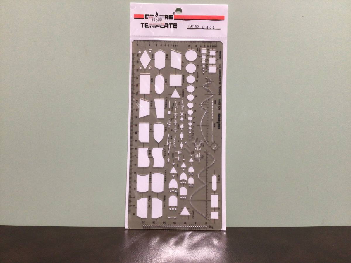 ②④新品★ドラパス DRAPAS テンプレート 定価1500円＋税
