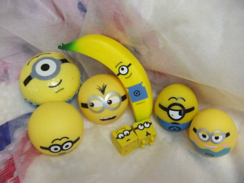 MINIONS★カワ(・∀・)イイ!!・・フィギュア・マスコット・・沢山！★使用品★長期保管品