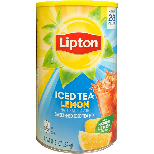 飲みたいときに好きなだけ作れる！Lipton リプトン アイスティーミックス （レモンフレーバー）1.87kg