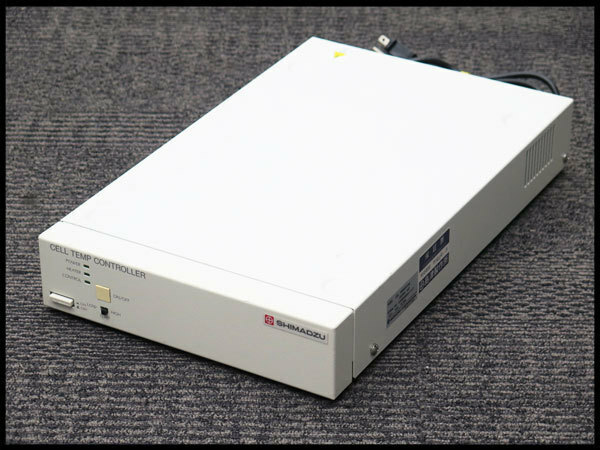 ●○SHIMADZU/島津製作所 CELL TEMP CONTROLLER 【現状品】 高速液体クロマトグラフ関連機器？/分析機器/研究設備/温度コントローラー？