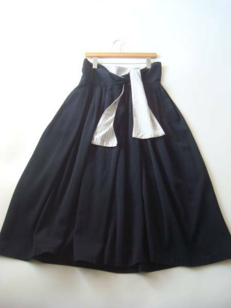 YOHJI YAMAMOTO NOIR ボリュームロングスカート size2 ヨウジヤマモト ブラック