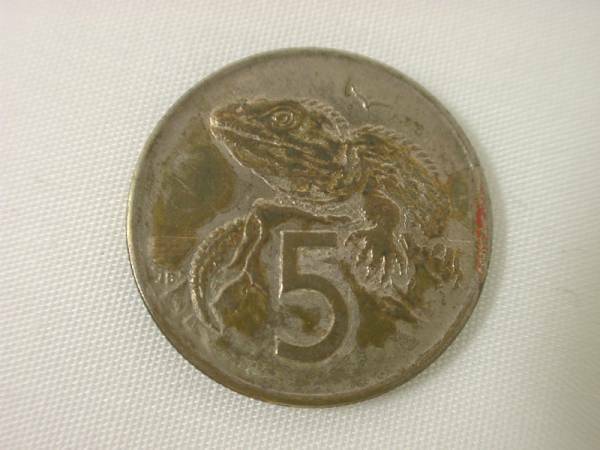ニュージーランド 5セント 硬貨・コイン　57